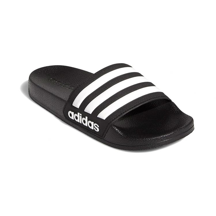 Kinder Adidas Adilette Kinder Hausschuhe Schwarz/Weiß G27625