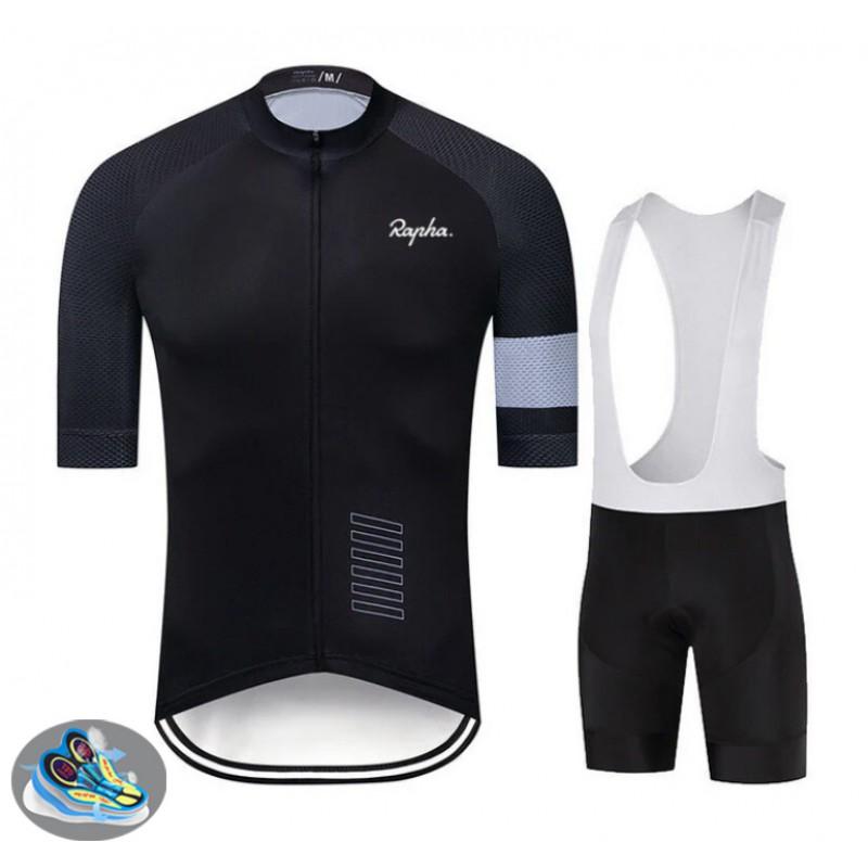 Mens Cycling Jersey Set Breathable Short Sleeve Road Mountain Bike Apparel Sportswear