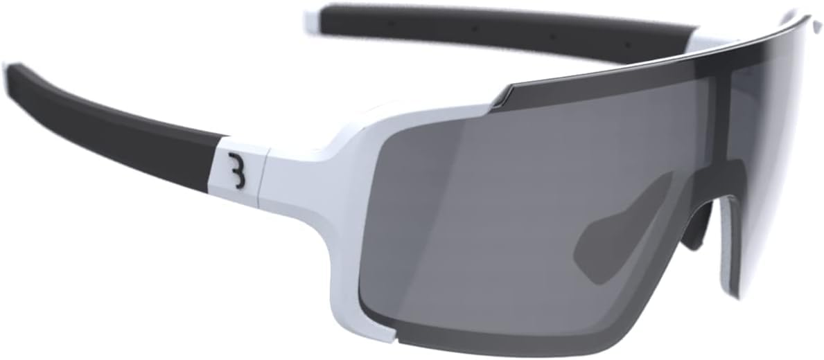 

BBB Sports Sunglasses Chester Smoke Flash Mirror Matte White (BeeBeeBee) BSG-69