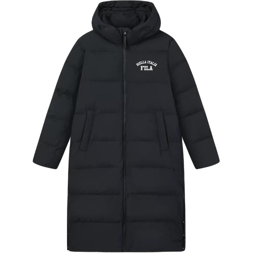 New FILA ORIGINALE Down Jacket Unisex Black F51U349902B-BK