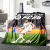 FC Theme Printed Blanket - Perfect for Couch, Bed, Travel & Outdoor Use | Machine Washable, Cozy & Durable.