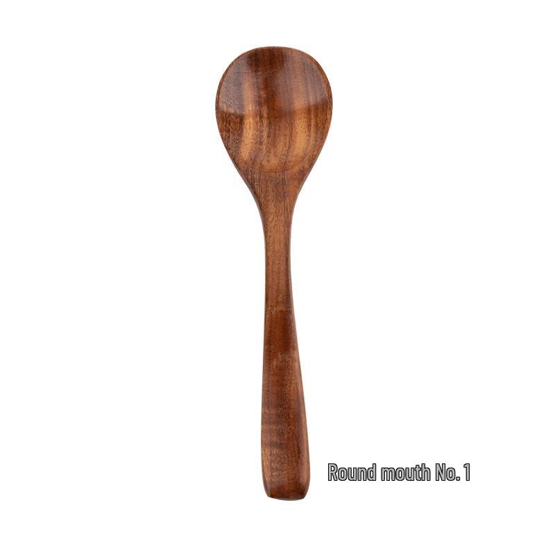 

ZISIZ Wooden Long Handle Seasoning Spoon