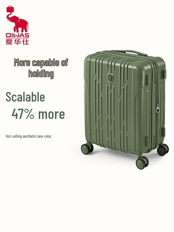 OIWAS Hardshell Titanium Suitcase
