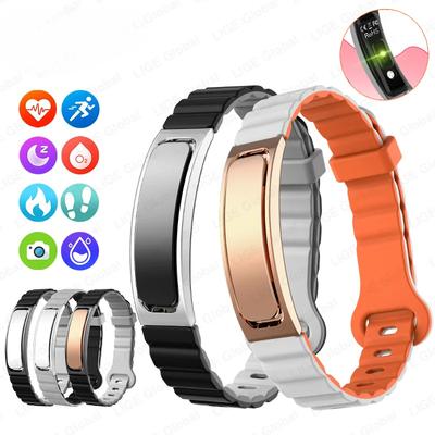 New Sports Fitness Tracker Smart Band Bracelet Heart Rate Blood Oxygen Sleep Monitor Pedometer No Screen Smartwatch