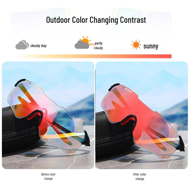 Milin Photochromic Sports Sunglasses