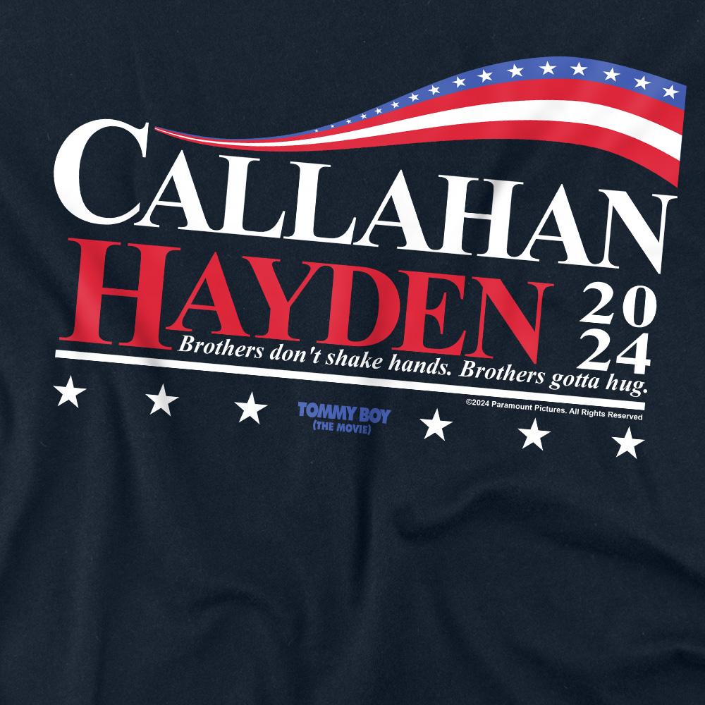 Tommy Boy Unisex Adult Callahan And Hayden For President 2024 T-Shirt