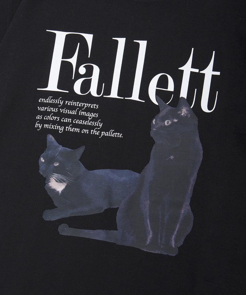 FALLETT [22Ss] Deuce Nero Short Sleeve T-Shirt Black