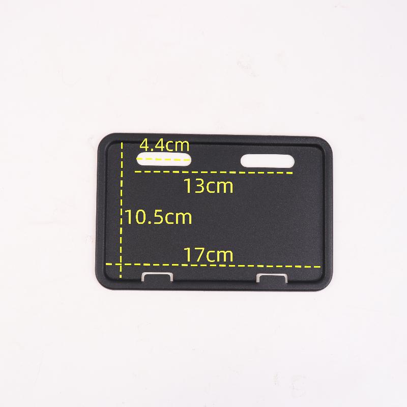 1Pcs Universal Electric Bicycle Stainless Steel License Plate Holder Frame Anti-theft Protective Cover Motorcycle License Plate