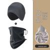 Men's Fleece Lined Windproof Neck Warmer & Hat Set
