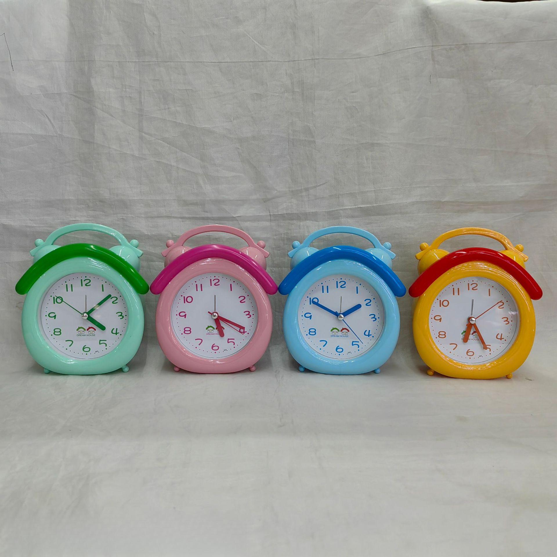 

Дом маленький будильник студенческий детский часы мультяшные креативные милые мини будильник прикроватные часы