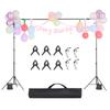Backdrop Stand Background Stand Kit with 2 Tripod for Party & Photo Studio