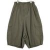 Y's YV-P01-026 Olive Balloon Silhouette Pants Bottoms 1 oliveUsed