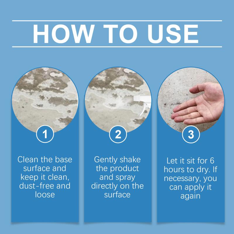 

Jakehoe Curing Spray, Cleans Wall Curing Stains For Outdoor Interior Wall Protection 1pcs