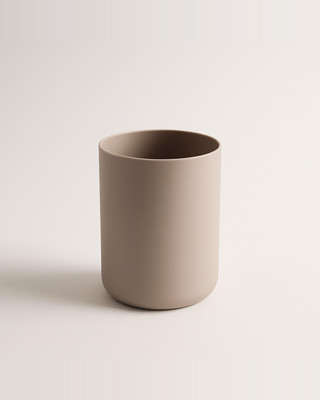 300 მლ კბილის ჯაგრისის თასი აბაზანისთვის კბილის პასტის კბილის ჯაგრისის დამჭერის ელექტრო კბილის ჯაგრისის კეის მაკიაჟი