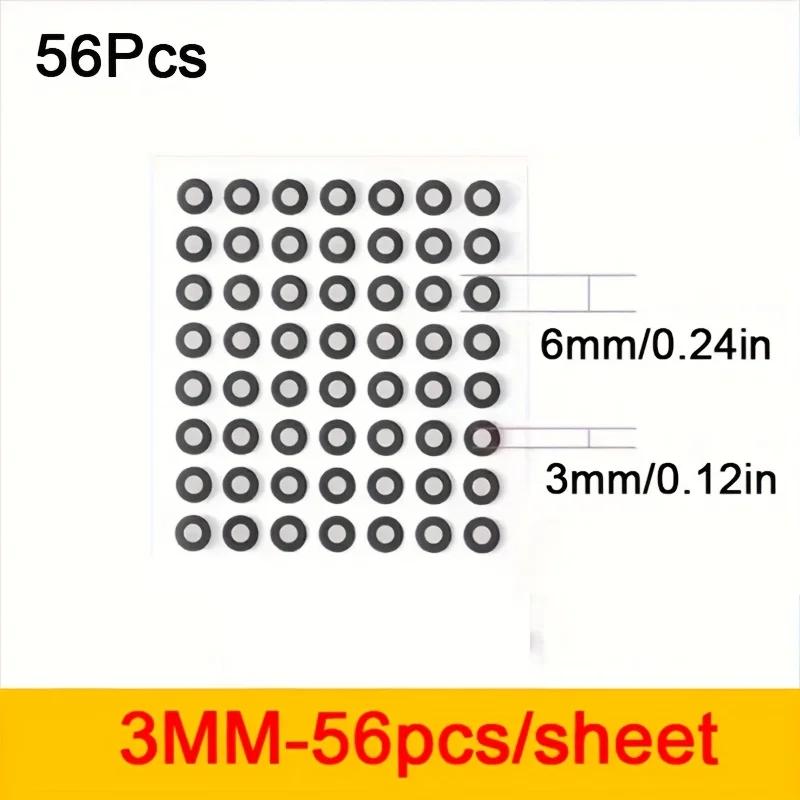 3D Dynamic Scanning Reflective Markers, 3D Structural Hardware Modeling Positioning Stickers