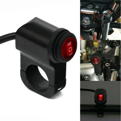 Light Control Button Moto Light Controller Motorcycle Handlebar Switch Light Indicator Switch