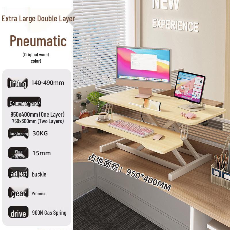 Mesa de Escritório Elevatória para Laptops e Computadores