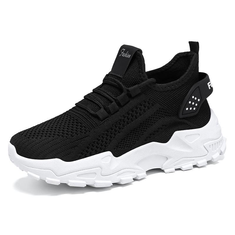 Plus Size Women's Breathable Casual Sneakers: Versatile Solid Color Running Shoes