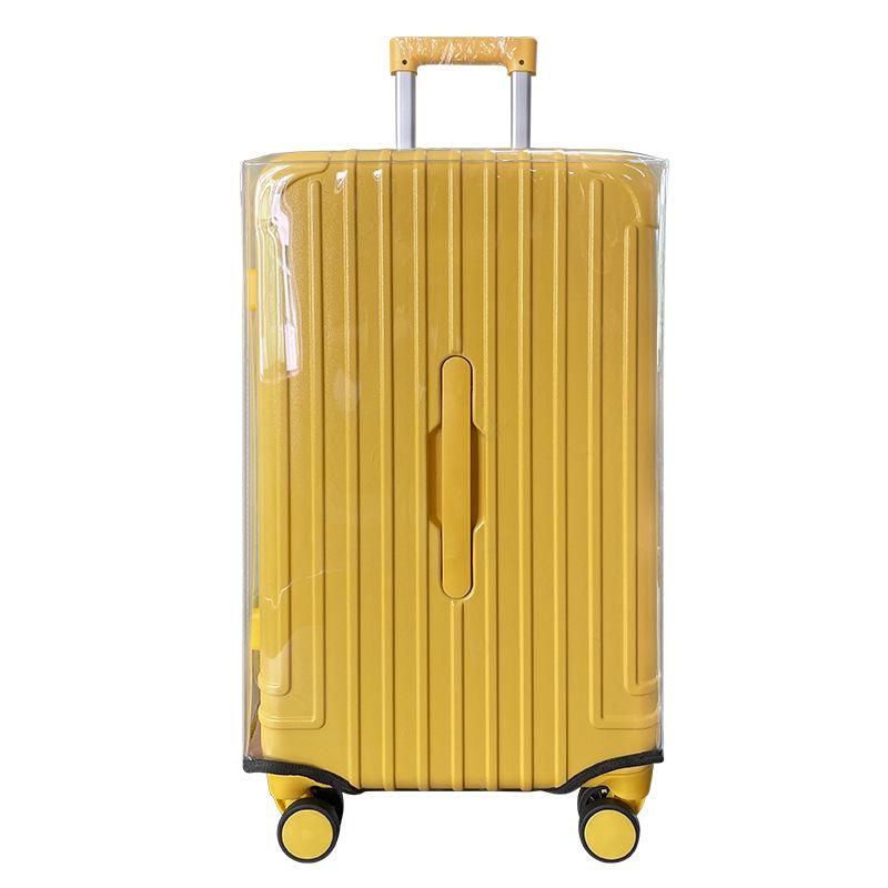 Transparent Waterproof PVC Luggage Protector for Trolley Suitcases - Wear-Resistant and Dust-Proof