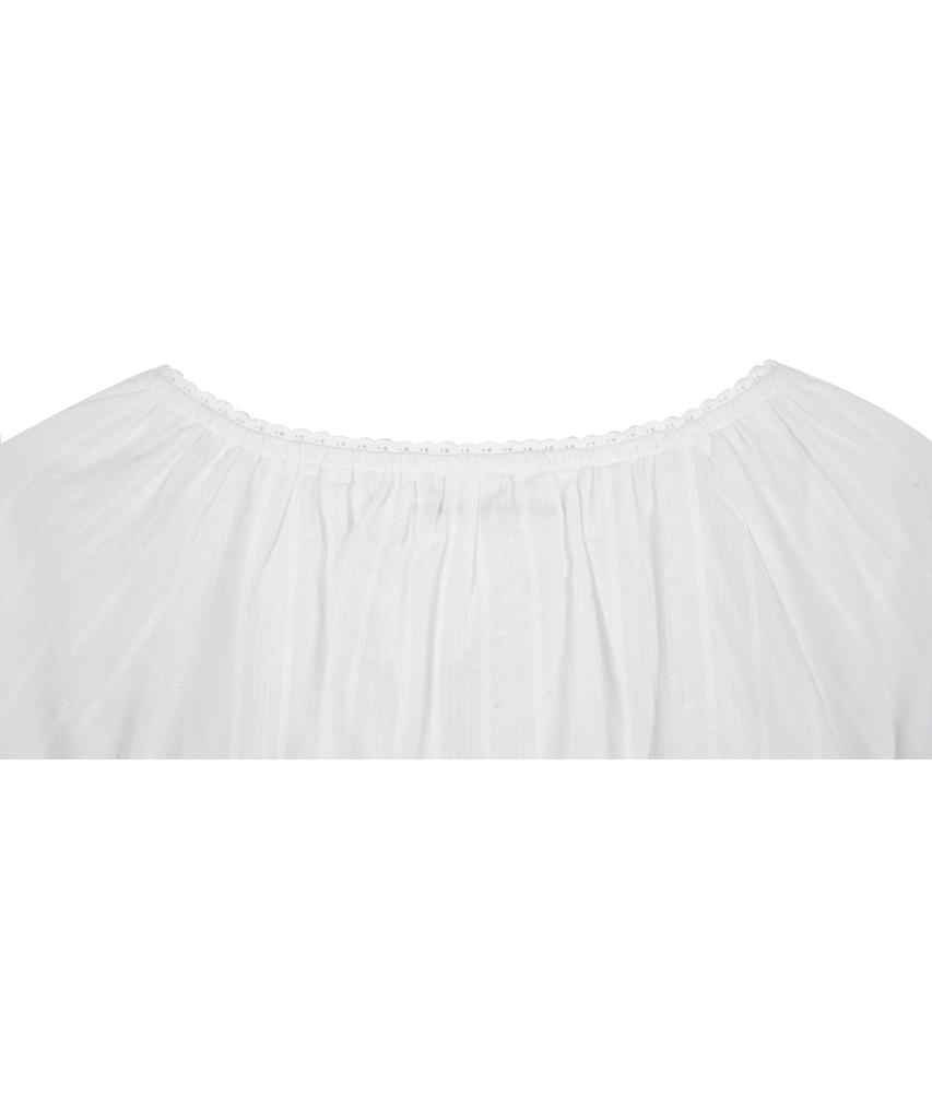 HARDCORE HAPPINESS Lovely Tie Pintuck Blouse