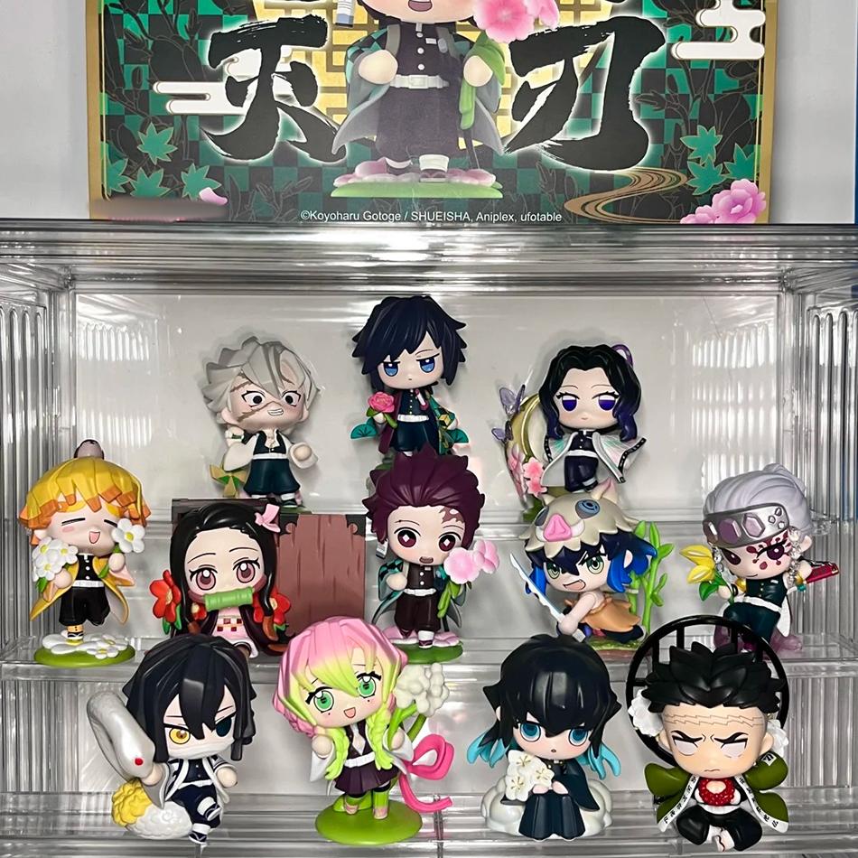 New Demon Slayer Mystery Box Anime Mystery Figures Blind Box Kamado Nezuko Tanjirou Hashibira Inosuke Surprise Box Birthday Gift
