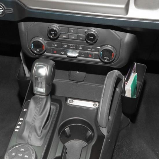 Konsolen-Seiten-Schaltgetriebe-Aufbewahrungsboxen Organizer-Schalen-Set Für Ford Bronco -25