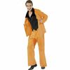 BB Carnival-Costume for Adults 70s Orange Music Disco L