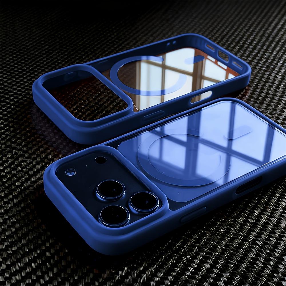 for Wireless Charge Phone Case for For Iphone 17 Air 16 1 14 Plus 13 12 11 Pro Max Transparent Acrylic Back Cover