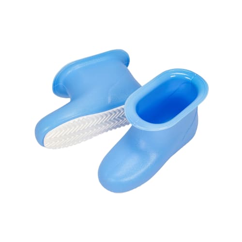 Strix Design Bath Boots, Long, Deep, Made in Japan, 26cm, Blue, Bath & Laundry Boots, Comfortable Bath Slippers, HS-166