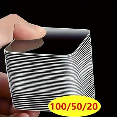Double Sided Tape Nano Waterproof Wall Stickers Home Kitchen Bathroom Strong Adhesive Paste Seamless Sticker Tapes 20Pcs