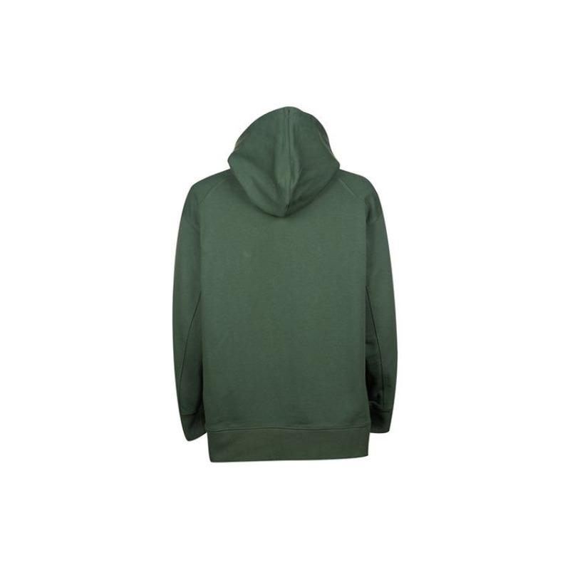 Y-3 FW21 Men's Logo Embroidered Pullover Sweatshirt Dark Green HF7069