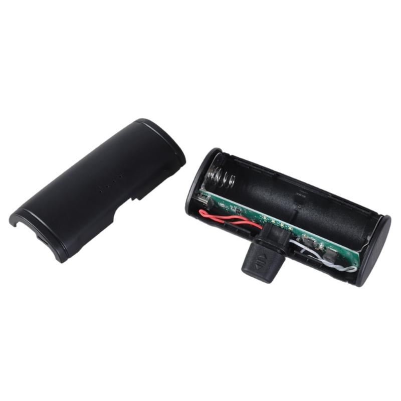 

DIY Type C 18650 PowerBank Outer Shell Simplifies Assembly Process with Easy Battery Slotting Type C/8Pin Output чорний