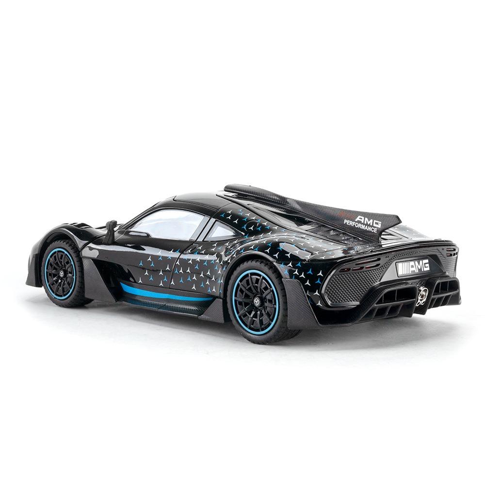 1/24 Mercedes Benz AMG ONE Diecast Model Car Toy Sound & Light Collectible Gift
