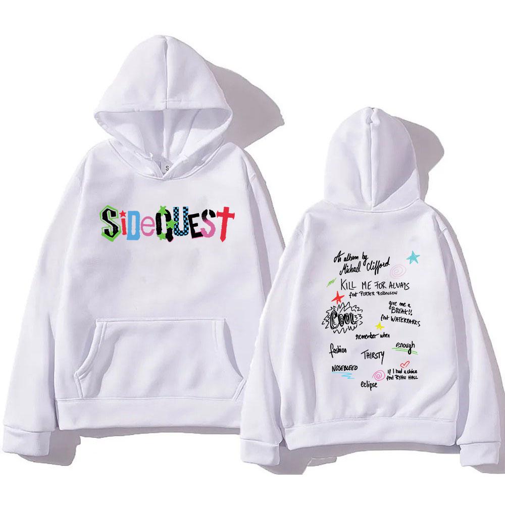 5 Seconds of Summer Michael Clifford Hoodie 2025 Album SIDEQUEST Herren/Damen Hoodies Harajuku Winterkleidung Pullover Sweatshirt