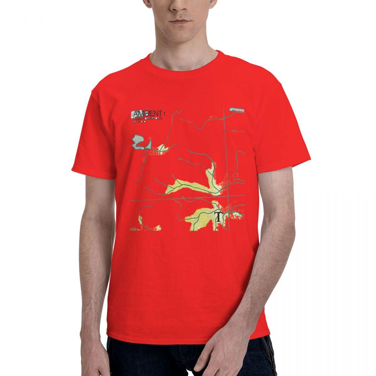 

Brian Eno Ambient 1 Inspired 100 Cotton Casual Breathable Confortable Kawaii High End Mens Clothing Mens Shirt S
