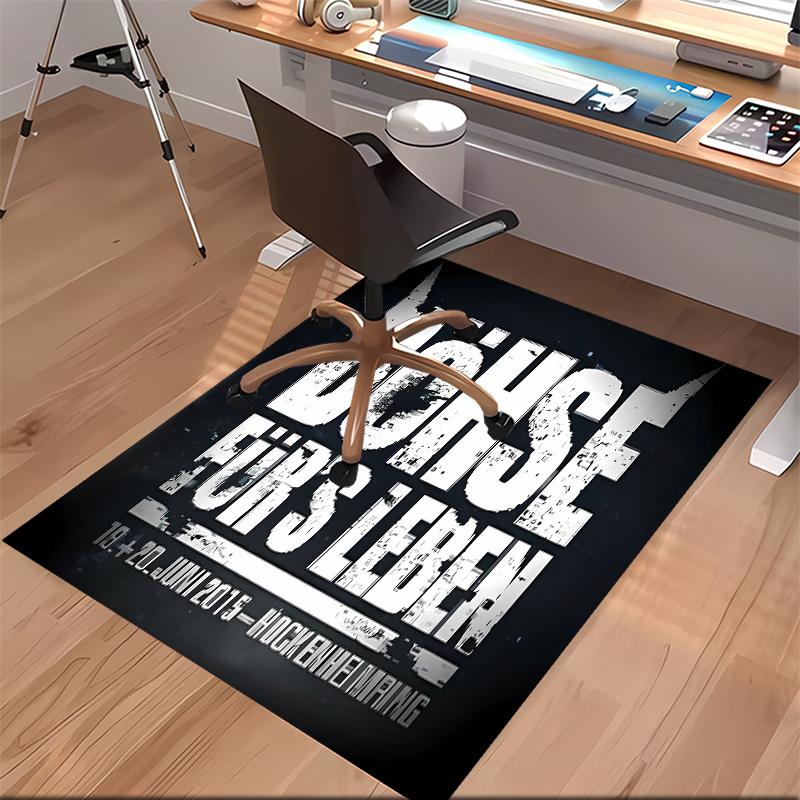 Böhse Onkelz Band Printed Absorbent Washable Carpet, Non-Slip Bathroom Mats, Kitchen Rugs, Yoga Mat,Living Room Entrance, Camping Picnic Rugs