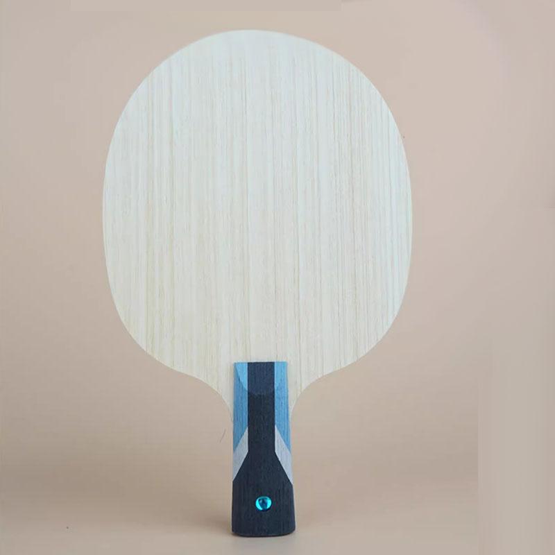 Nytt 729 Professionellt Bordtennisblad 5 Trä 2 AD Arylate Carbon Ping Pong Racket Blå ALC Fast Attack