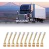 Tire Valve Stems, 20pcs Extension Copper Tire Inflator Nozzle Tire Valve Stem Tool for Light and Heavy Trucks, Trailers, Rvs and Recreational