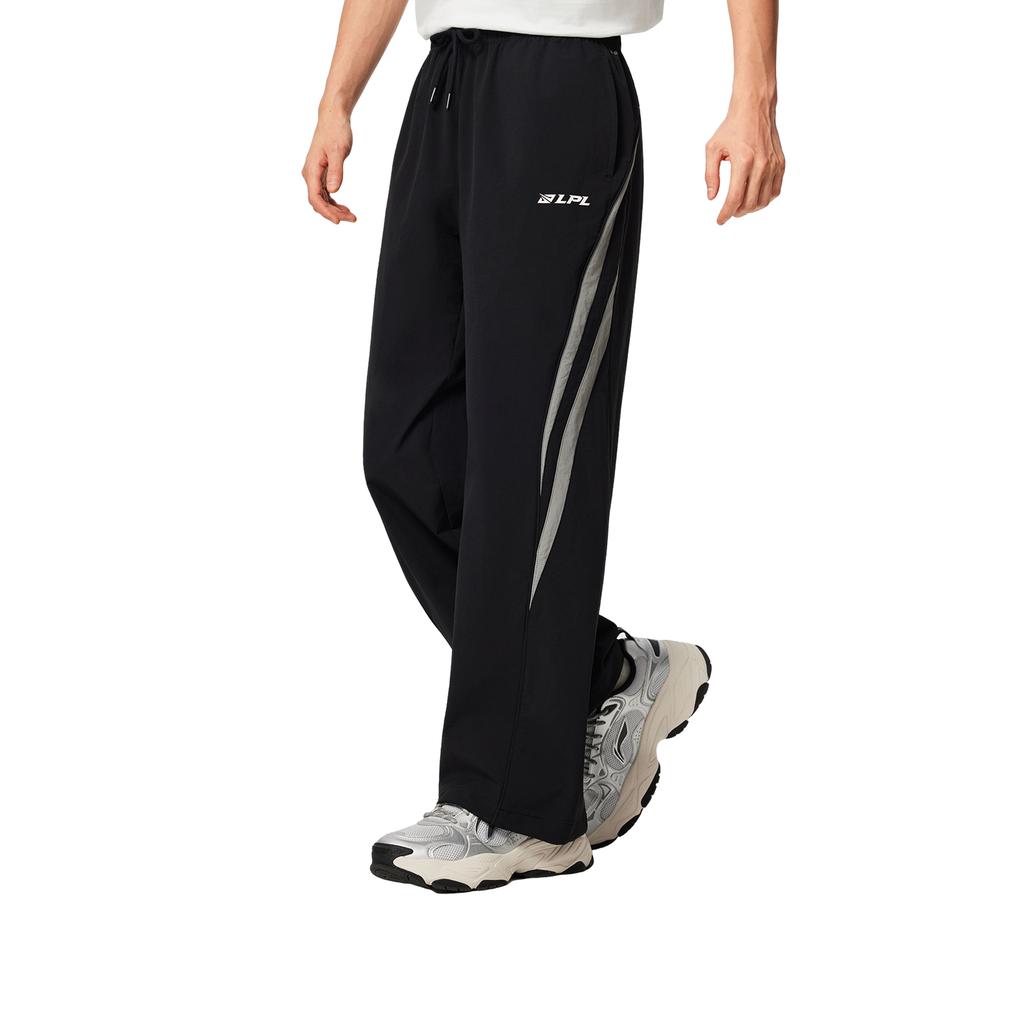 Li Ning X LPL Collaboration Sports Lifestyle Series Esports Series Simple Versatile Loose Fit Casual Pants Unisex Pants AKXV465-2