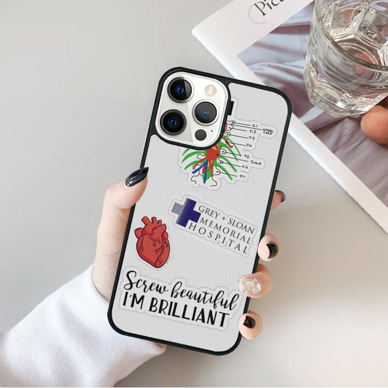 Greys Anatomy You are my person Phone Case Cover For iPhone 17 Air 16 15 14 plus 11 12 13 pro max coque Shell