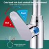 New Universal Faucet Handle Thicken Silver Dish Basin Handle Bathroom Accessories
