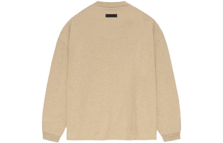 Fear of God Essentials Long-Sleeve Tee 'Gold Heather' Men's