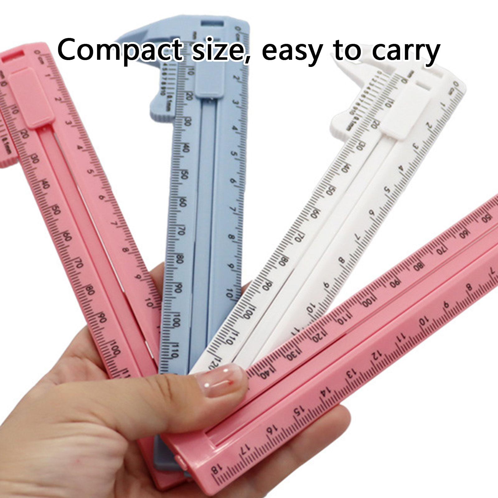 Measuring Tool for Student Vernier Caliper 0-150mm 0-180mm Double Scale Micrometer for Thickness Diameter Measurement