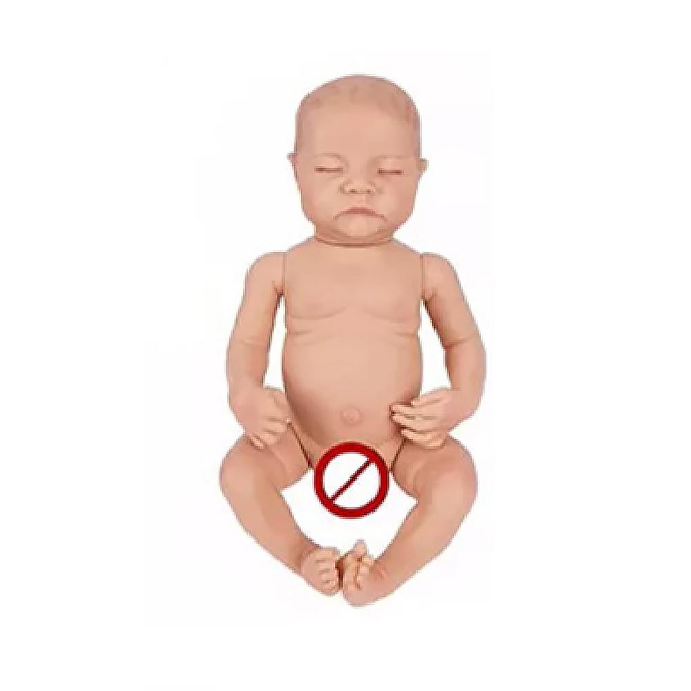 

Silicone Simulation Baby Dolls Elastic Hand Painted Doll Teaching Aids Smooth 3D Photography Simulation Doll for Children Gifts China Mainland