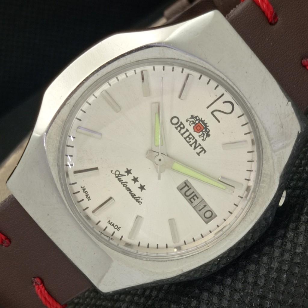 

Б/У ORIENT AUTOMATIC 46941 ЯПОНИЯ МУЖСКИЕ ЧАСЫ a312528-1 Артикул 595b-a312528