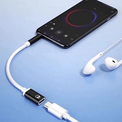 Yousheng 3.5MM Male To Female Type C Audio Cable Headphone Adapter for Mp3 Player Laptop Tablets Noise Cancelling Lossless Audio Headset Adapter