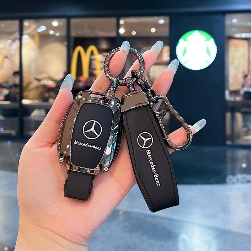 Car Key Cover Case Shell Fob For Mercedes Benz A B C E Class GLS GLA GLK GLC W205 CLS CLA AMG W204 W212 W463 W176 Accessories