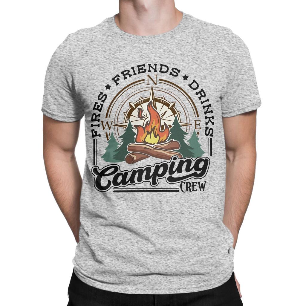 Camping Is My Therapy TShirt RV Campfire Graphic Tee for Outdoorsy People Relaxation  Nature Getaways T Shirts