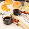 1 Oz Espresso Measuring Cup Shot Glasses Measuring Triple Pitcher Single Spout Glass Creamer Measure Cup for Barista Coffee