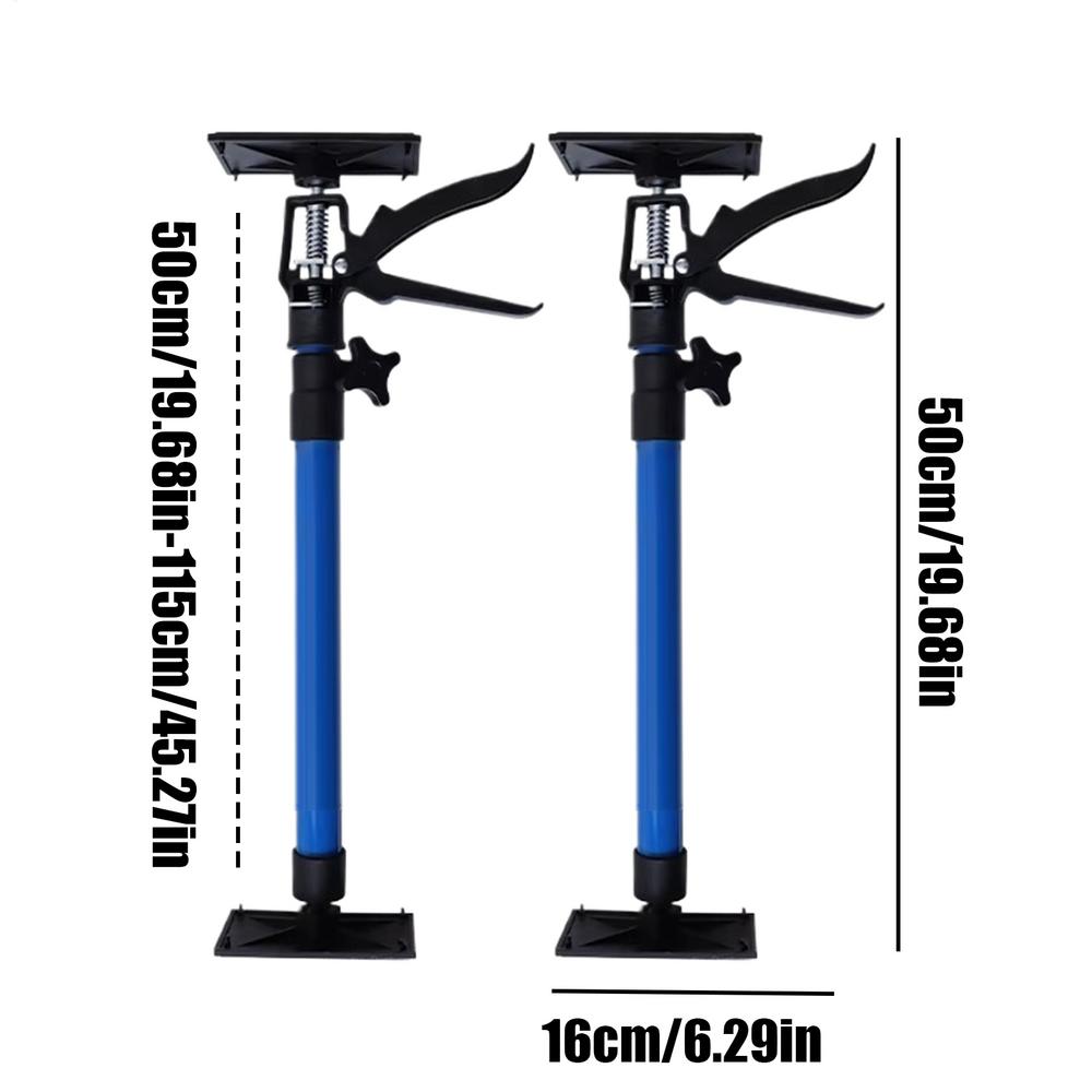 Cabinet Lift Jack 19 To 45 Inches 3Rd Hand Support Pole Arm Rod Labor-Saving 66lb Elevator System Heavy-Duty Bracket For Panel